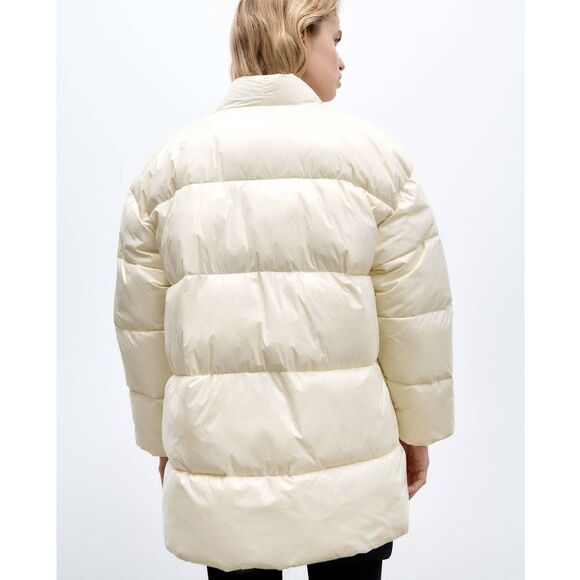 ZARA Minimalistic Padded Jacket New Medium - Picture 3 of 11
